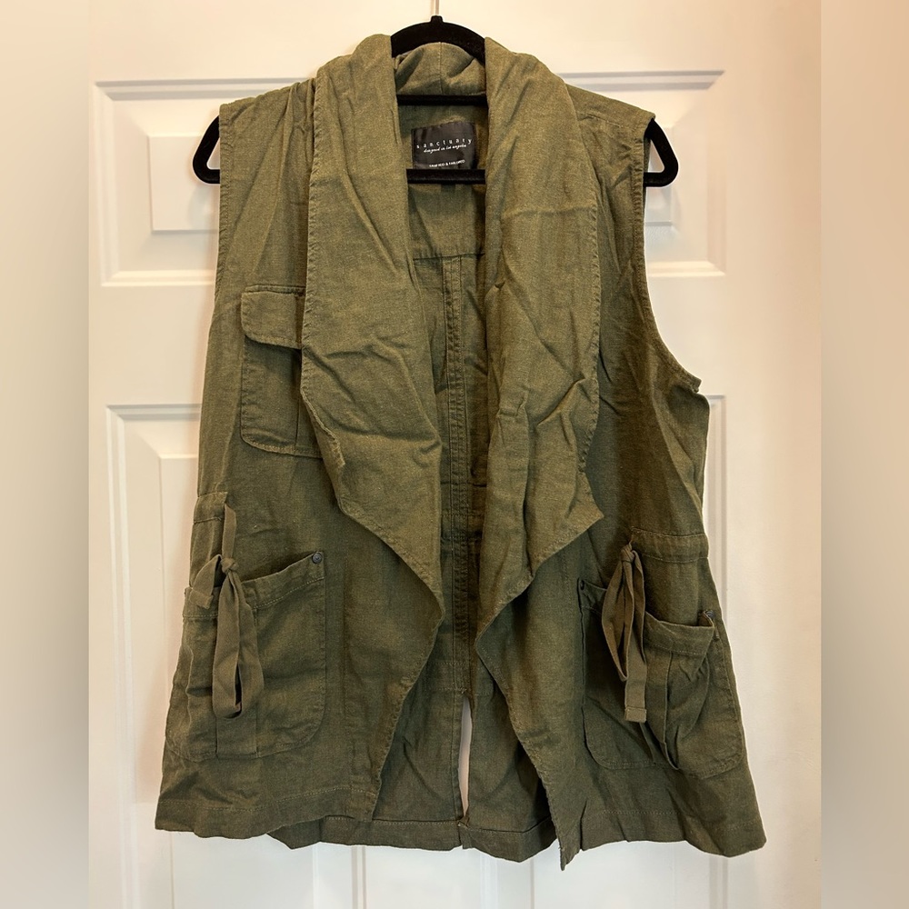 Army Green vest